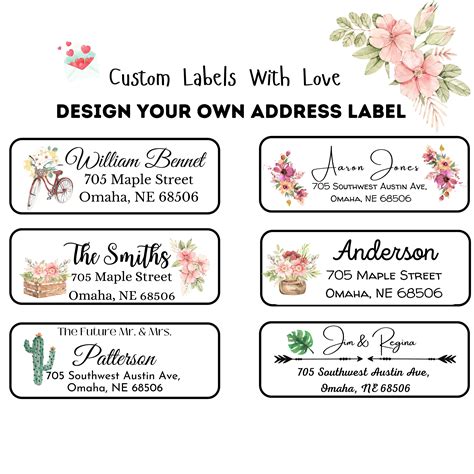 moo return address labels